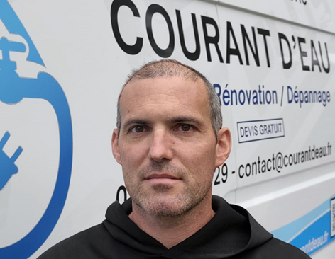 Jérémy Bureau | Courant d’Eau, plombier et électricien à Véretz (37)